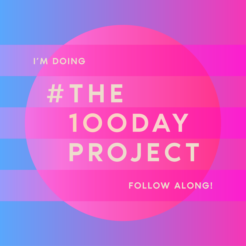 #the100dayproject 2019